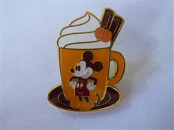 Disney Trading Pin Mickey Mouse Pumpkin Spice Latte