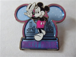 Disney Trading Pin Mickey Mouse Stained Glass Frame