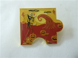 Disney Trading Pins Nightmare Before Christmas Fall Characters Puzzle - Jack