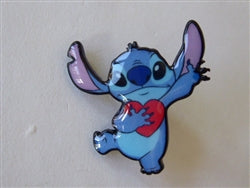 Disney Trading Pins Stitch With Heart