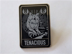 Disney Trading Pin Star Wars Character Tarot Card - Ahsoka