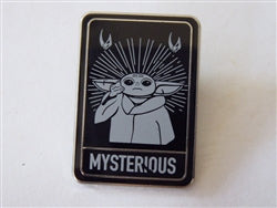 Disney Trading Pin Star Wars Character Tarot Card - Grogu