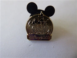 Disney Trading Pin Tiny Kingdom Third Edition Series 4 Mystery Collection - Hong Kong Disneyland - Gold Castle of Magical Dreams