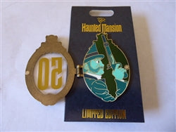 Disney Trading Pin WDI D23 HAUNTED MANSION 50TH DUELING LEFT