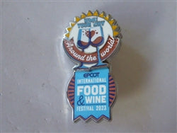 Disney Trading Pin Epcot Food And Wine Festival 2023 Wine Your Way Around the World
