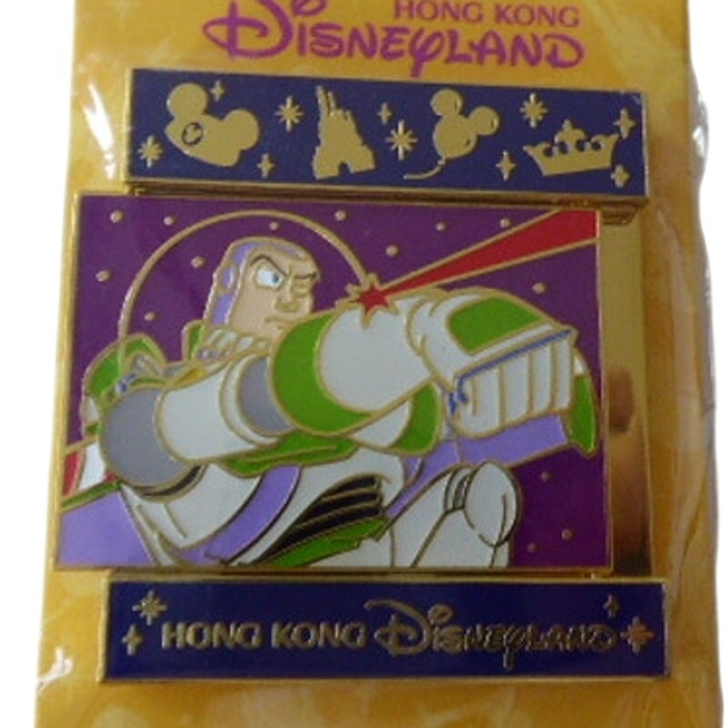 HKDL Toy Story Buzz Lightyear and Emperor Zurg Flip