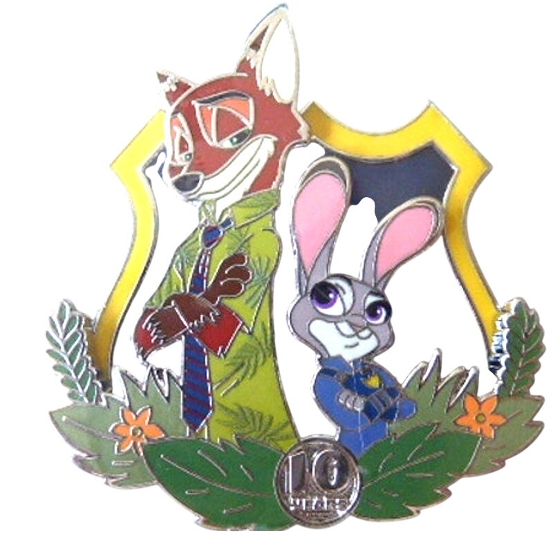 Judy Hopps and Nick Wilde - Zootopia 10th Anniversary