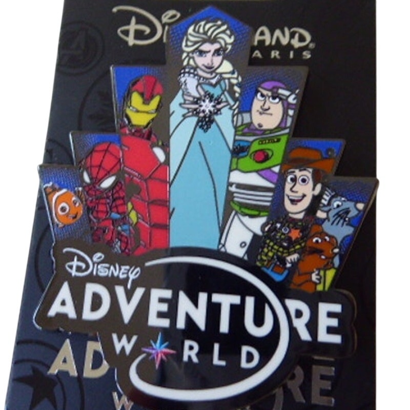 DLP - Characters of Disney Adventure World