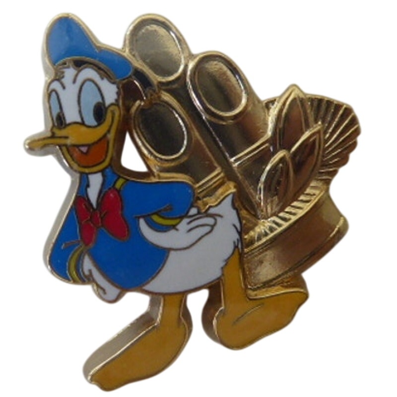 Japan Donald Duck Omikuji 2004 Gold Kadomatsu Bamboo