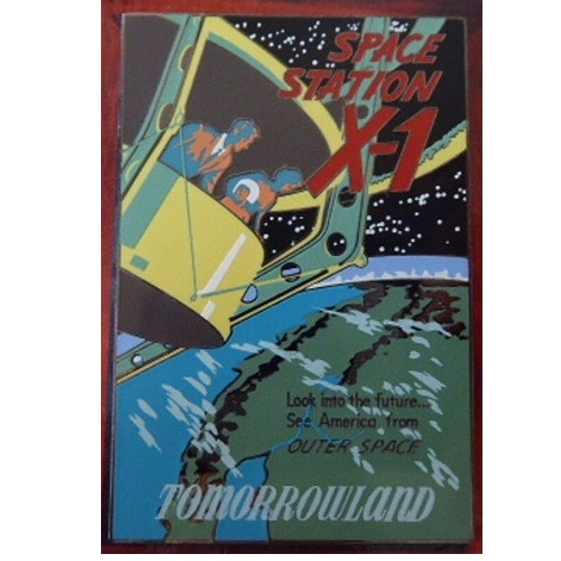 DLR - Framed Attraction Poster (X-1 Space Station)