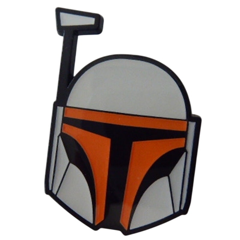 Orange and Grey Helmet Star Wars: Mandalorian Mystery