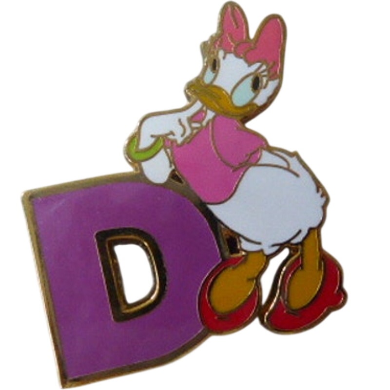 Japan - Daisy Duck - D - Character Letter - JDS