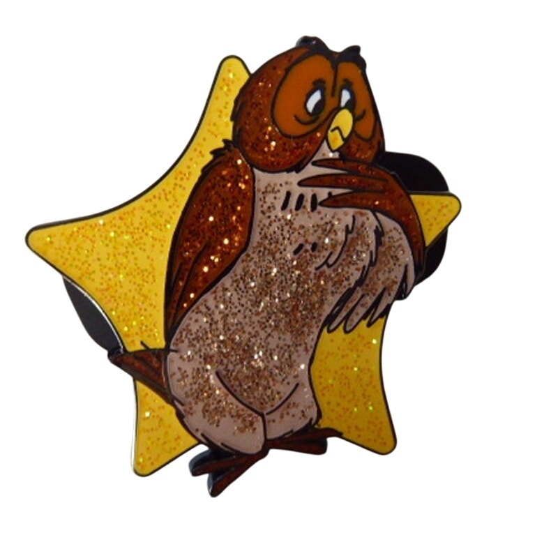 FiGPiN - Owl - Winnie the Pooh Series 1 - Y802 - Rare - Mystery