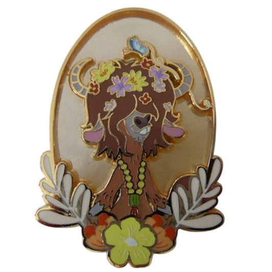 MII - Yax the Yak - Zootopia Floral Stained Glass Portraits