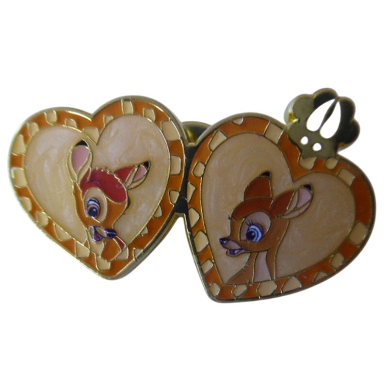 Loungefly - Bambi and Faline -Animals Heart Lockets
