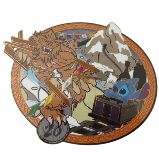 D23 Yeti and Stitch Expedition Everest 20th Jumbo