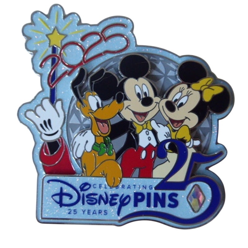 Welcome Pin WDW - Welcome Gift - Celebrating 25 Years of Pins 2025 – DisTradingPins4U