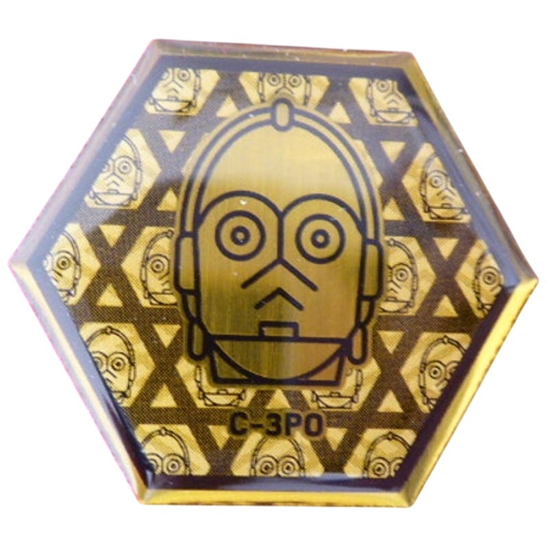 C-3PO - Star Wars Japanese Pattern Pin Badge Collection