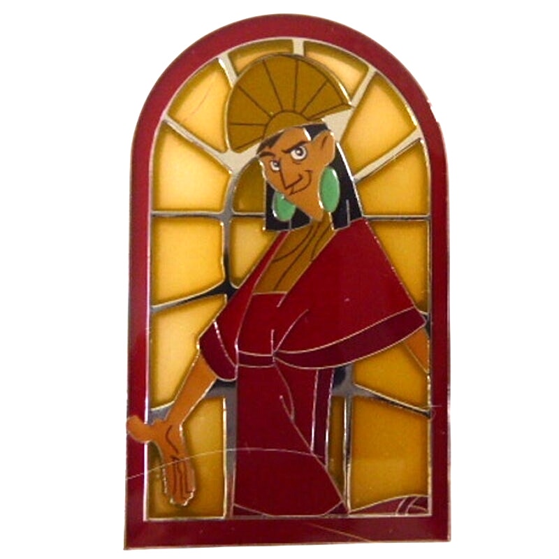 Emperor's New Groove Characters Stained Glass Window Kuzco