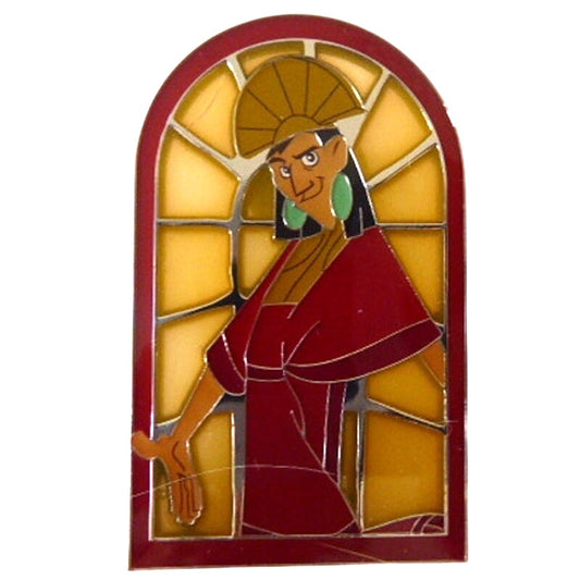 Emperor's New Groove Characters Stained Glass Window Kuzco