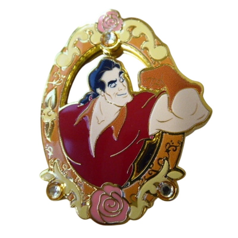 Beauty and The Beast Mirror Character Portraits - Gaston