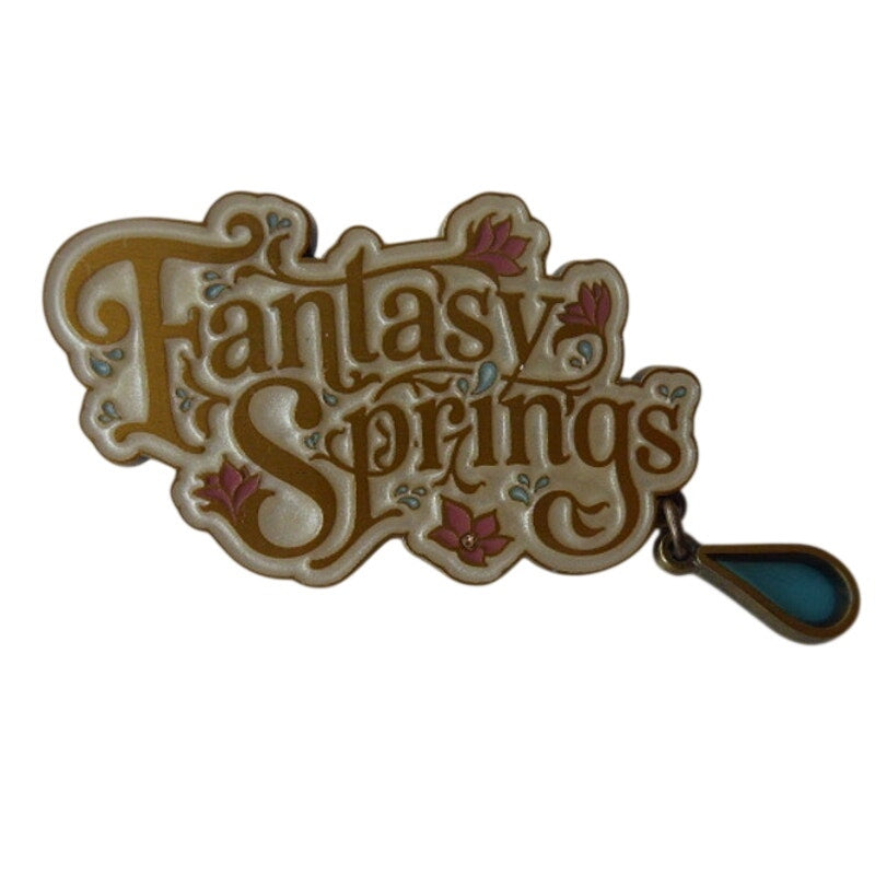 Japan - Fantasy Springs Blue Water Drop Dangle - TDR