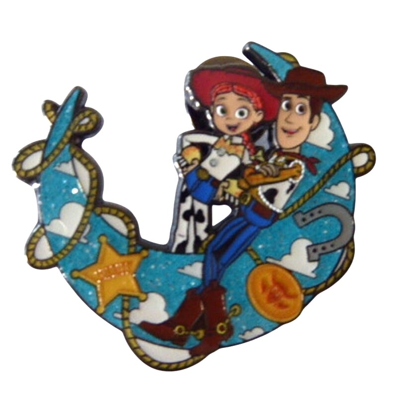 LFLY Woody and Jessie Pixar Character Moons Mystery