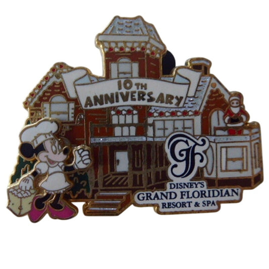 Grand Floridian Resort Gingerbread 10th Anniversary