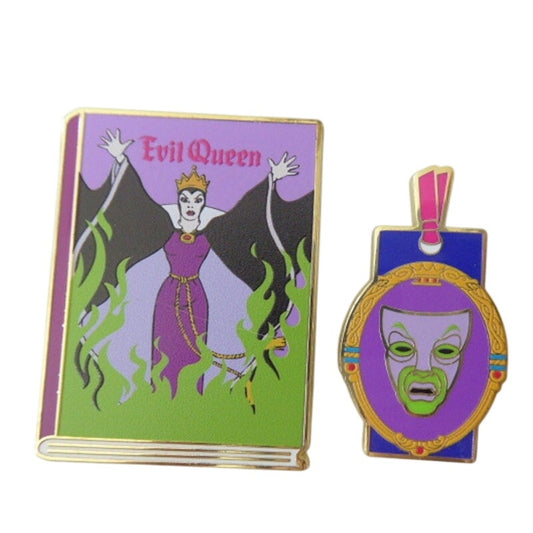 Villain Book & Bookmark Set - Evil Queen and Mirror