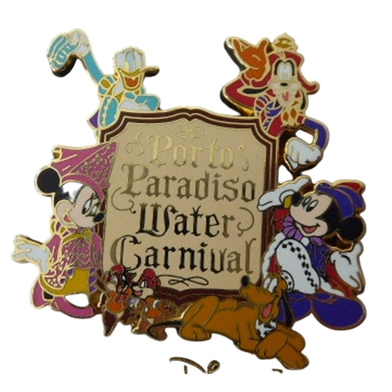 Mickey, Minnie Goofy Porto Paradiso Water Carnival TDS