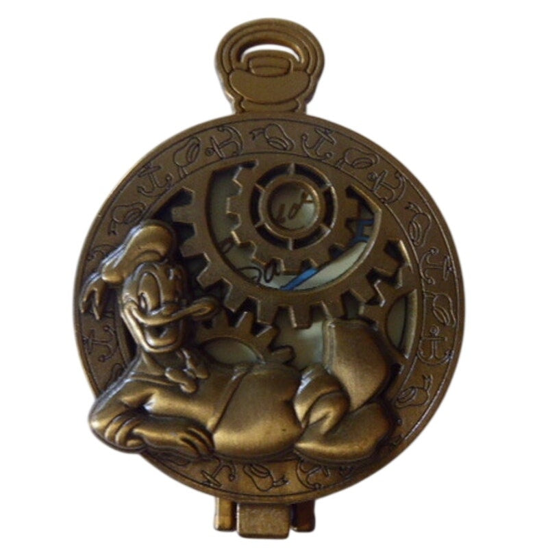 Donald Duck Signature Pocket Watch Mystery Set Hinged
