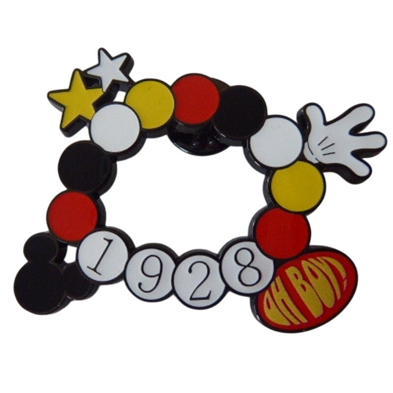 LFLY Mickey 1928 Mickey Friends Birthday Bead Bracelet