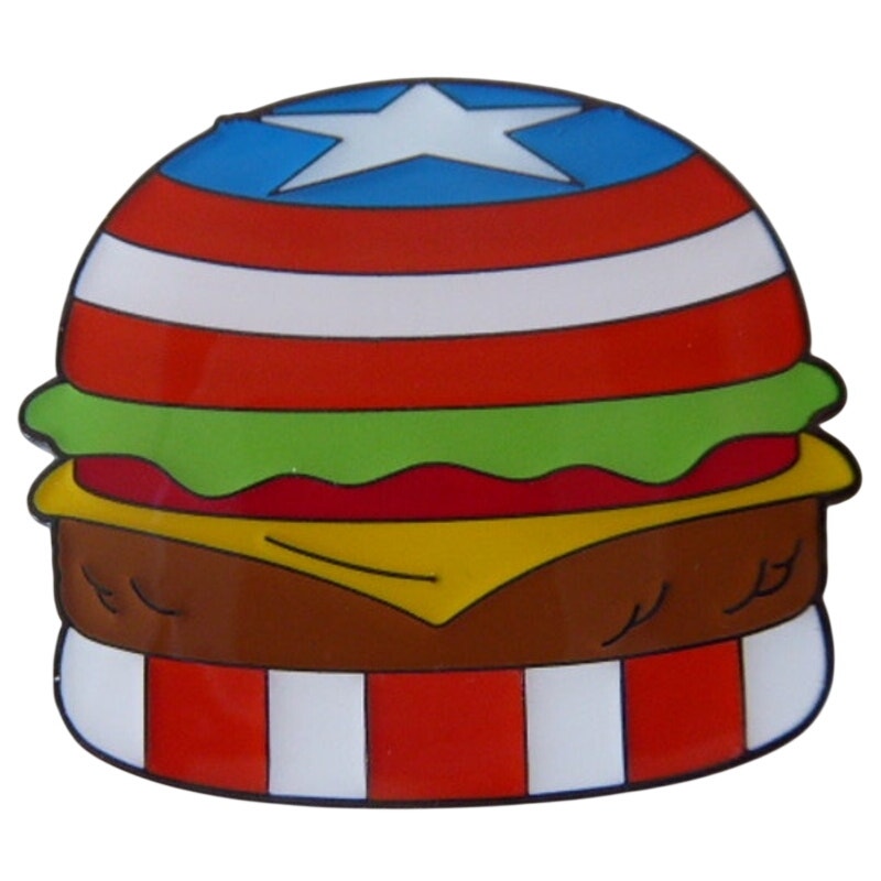 Marvel Fast Food - Captain America Burger