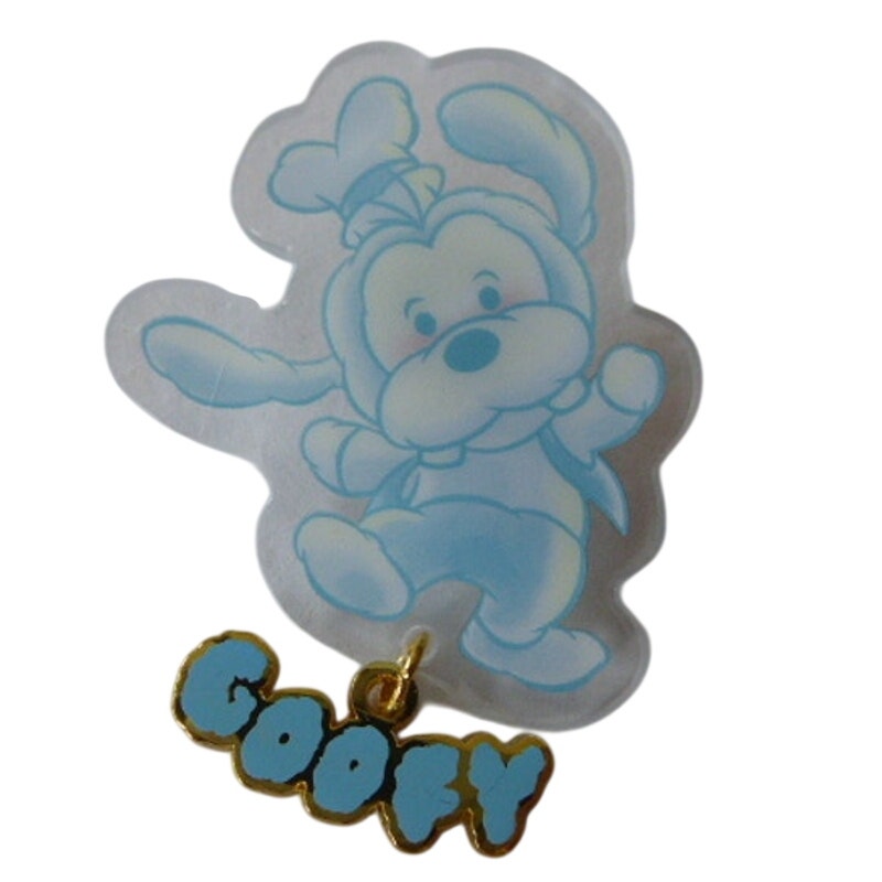 Mickey & Friends Cloud Characters Acrylic with Charm - Goofy