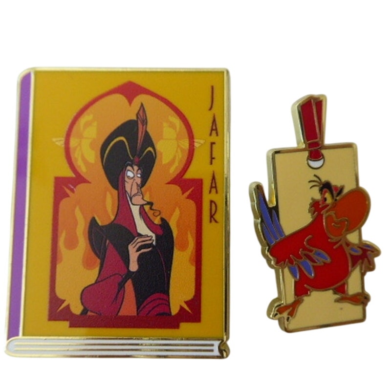 Villain Book & Bookmark Set - Jafar and Iago