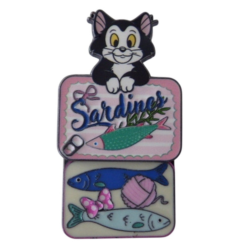 Figaro Sardine Can - Disney Cats Sardine Mystery