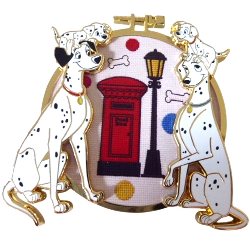 MII Pongo Perdita Puppies Classics Cross Stitch PALM