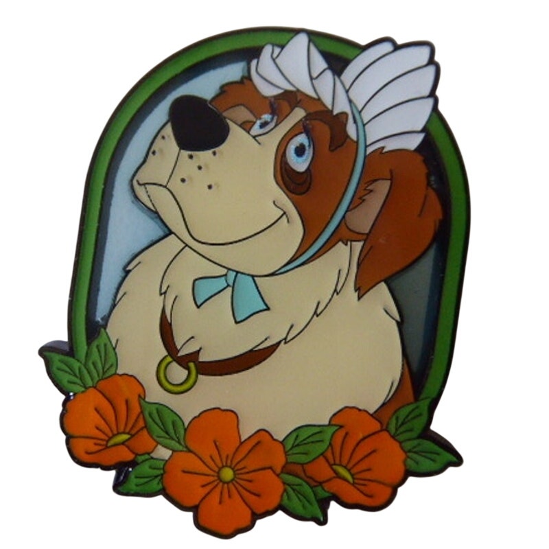 Disney Dogs Floral - Nana