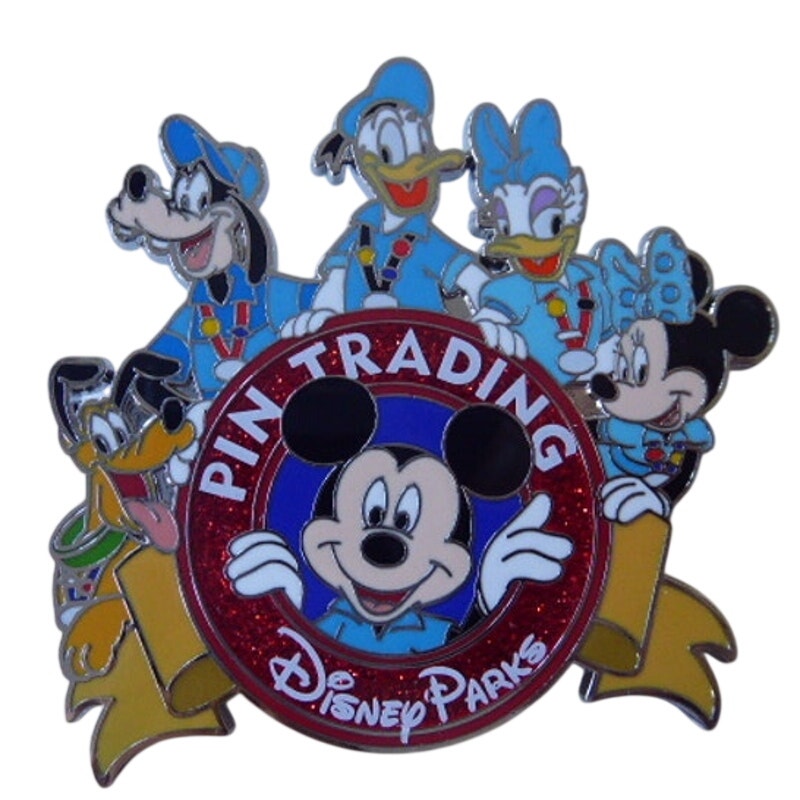 Mickey Mouse and Friends Disney Pin Trading 25th Anniversary