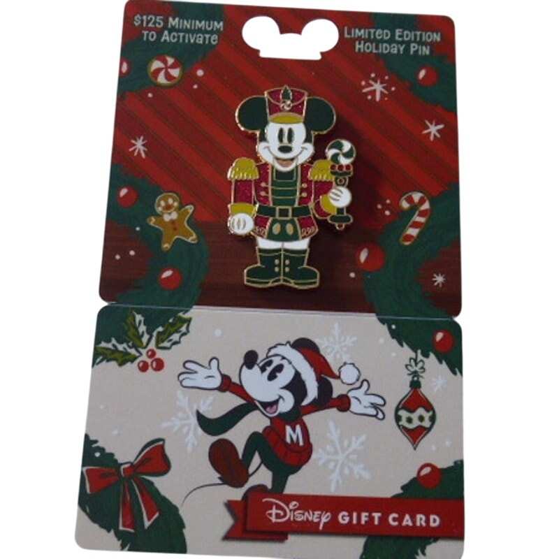 Mickey Christmas Nutcracker 2025 Holiday Gift Card GWP
