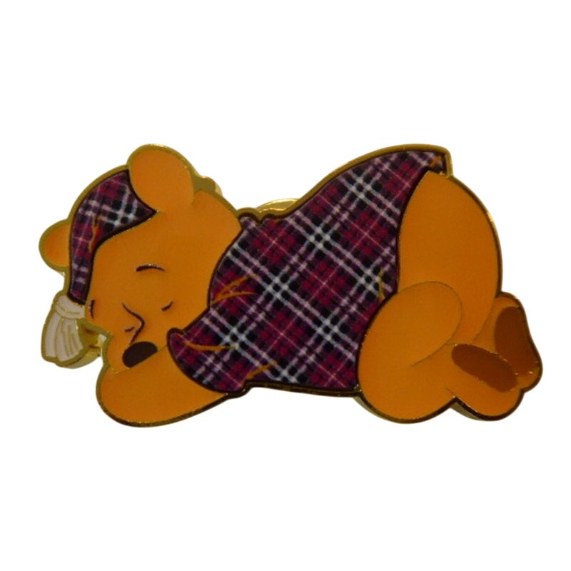Loungefly Sleeping Pooh Pooh and Friends Plaid Pajamas