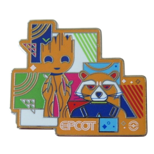 WDW - Groot and Rocket Raccoon - Retro EPCOT Mystery