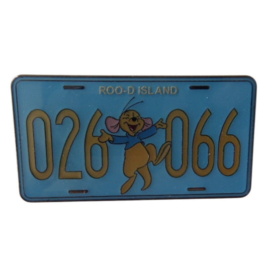 LFLY Roo-D Island 026 066 Pooh Friends License Plates