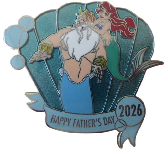Ariel and King Triton - Happy Father's Day 2026