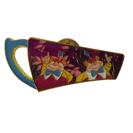 Loungefly - Tweedle Dee and Dum - Alice in Wonderland Tea Cup Puzzle Mystery