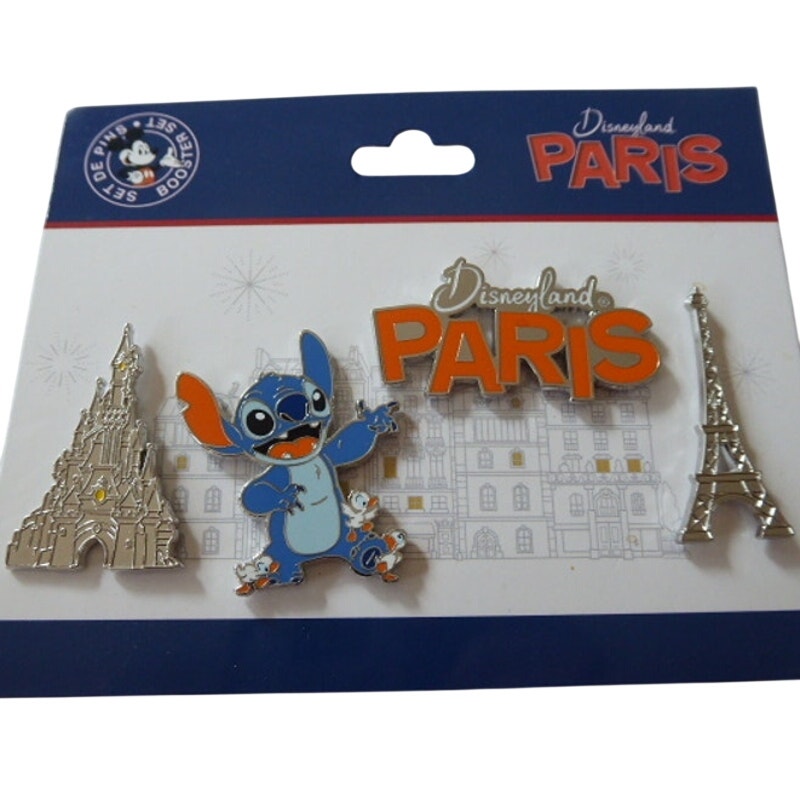 DLP Paris Booster Set Castle - Eiffel Tower - Stitch