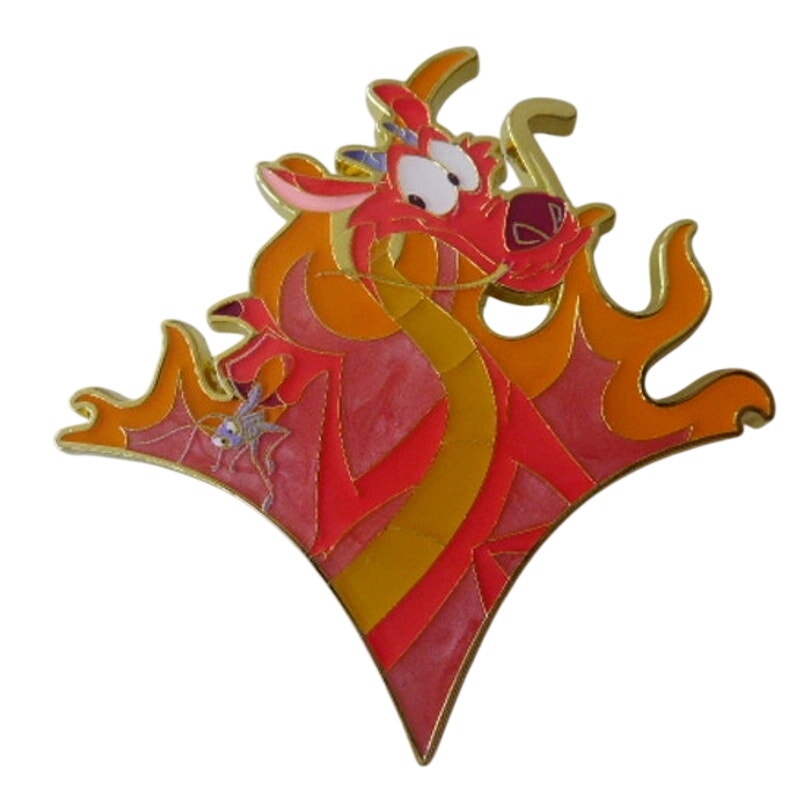 Mulan Characters Flower Puzzle - Mushu