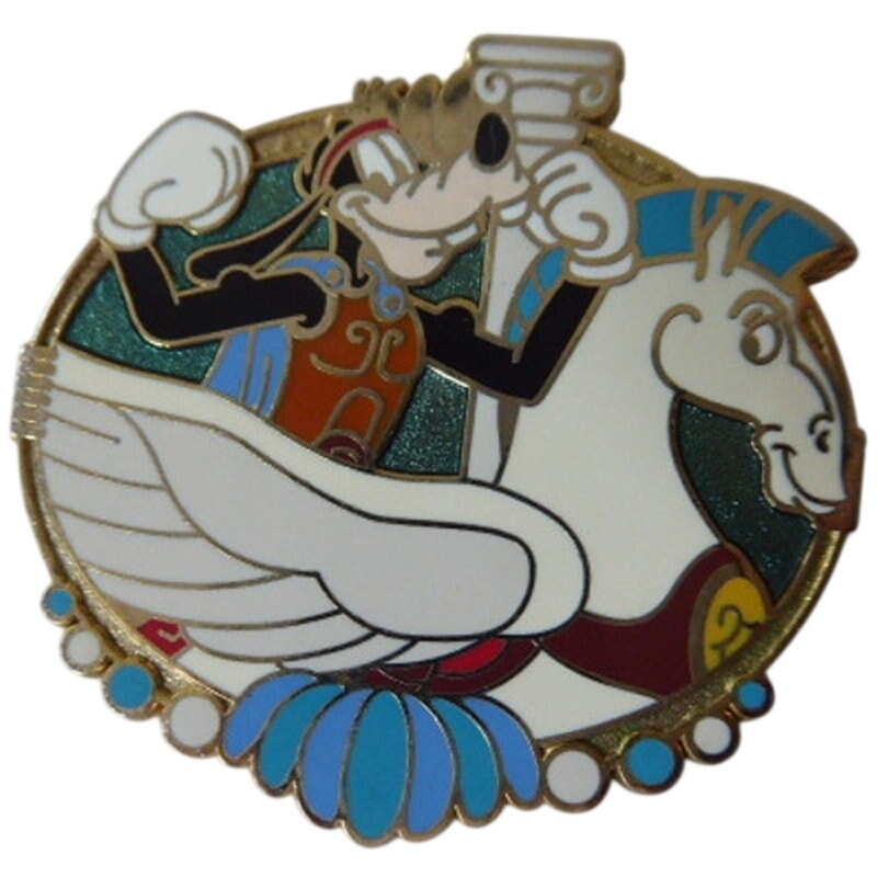 HKDL - Goofy as Hercules - Disney Carousel Tin -Mystery