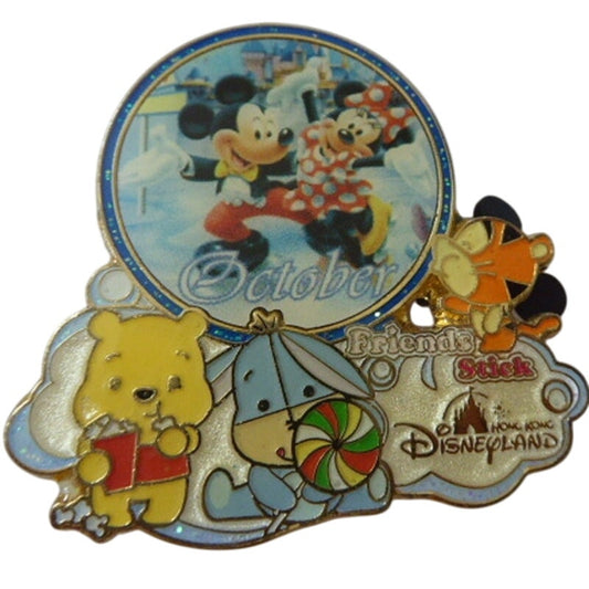 HKDL AP Pooh Tigger Eeyore October Mickey and Minnie