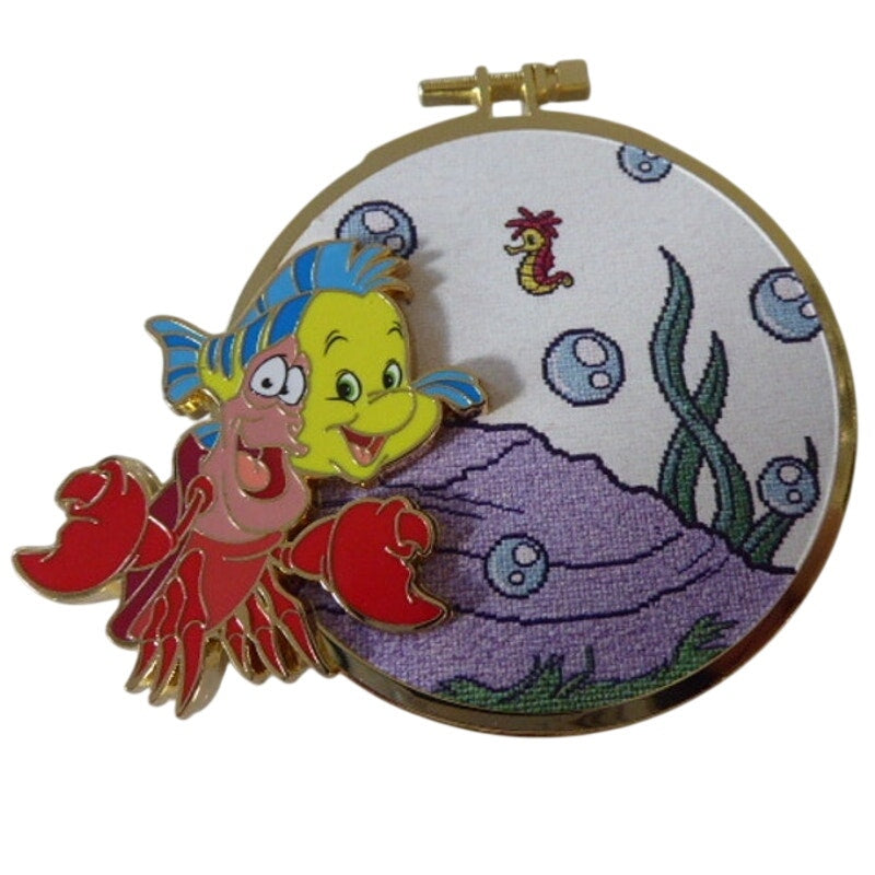 MII Sebastian Flounder Sidekicks Cross Stitch PALM